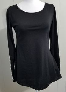 FineJo Casual long sleeve lace irregular blouse